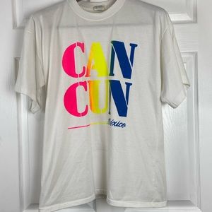 Tropical Mike’s vintage single stitch t shirt Cancun Mexico men’s XL